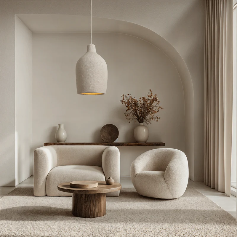 Vrimlo Wabi Pendant Lights Euroselle Japandi Style