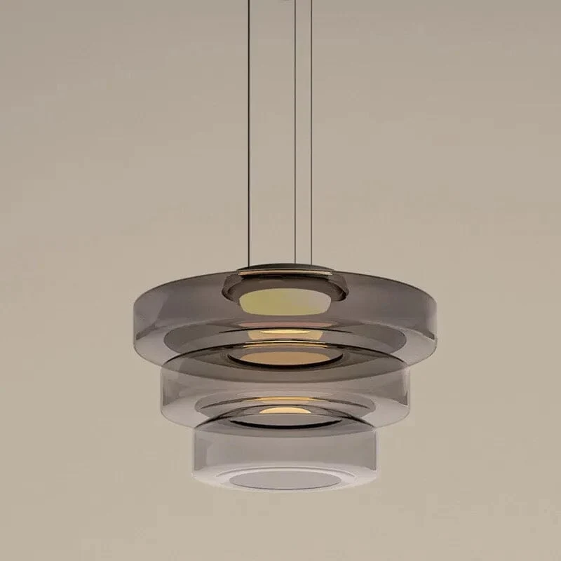 Euroselle Scandinavian Glass Pendant Light Minimalist Design
