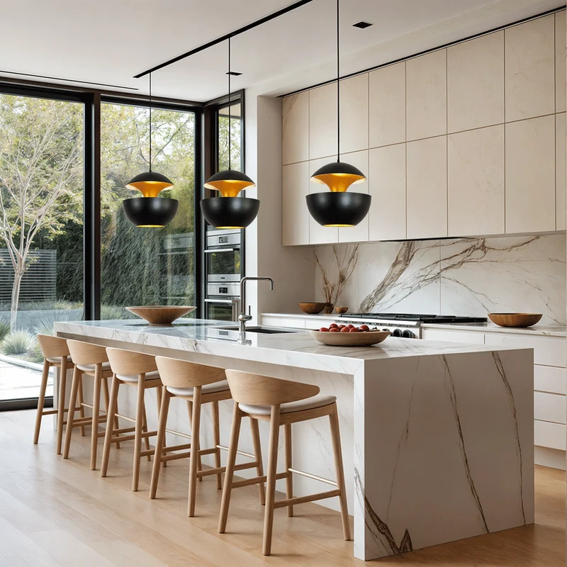 Euroselle Nordic Apple Aluminium Pendant Lights For Modern Interiors
