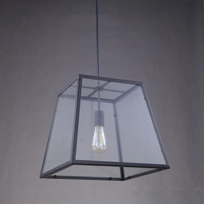 Saina Pendants By Euroselle Vintage Loft Glass Lighting Fixture