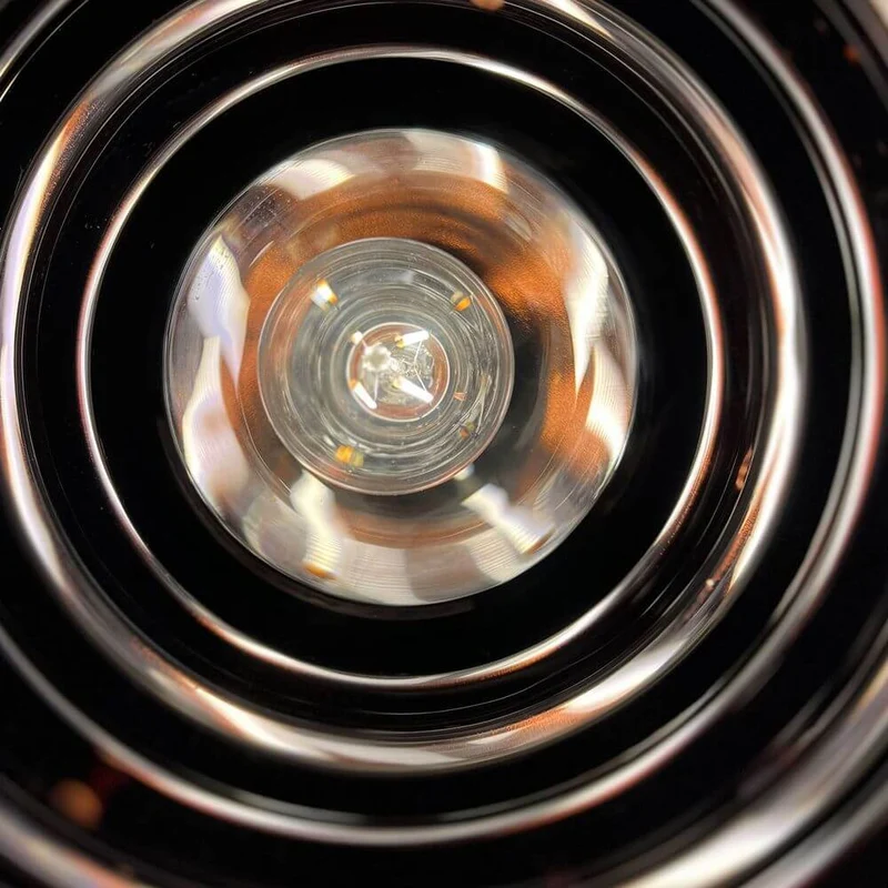 s.luce Echos Esstischlampe 8-flammig 160cm 2-reihig Ø 18cm