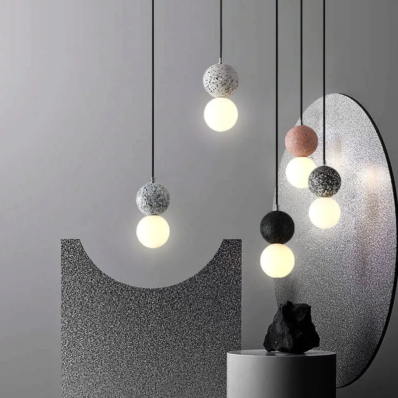 Euroselle Terrazzo Pendant Light For Homes Gardens Bars And Restaurants