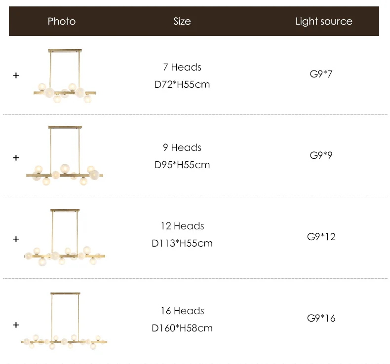 Euroselle Beam Pendant Light Lamp Ceiling Fixture Series