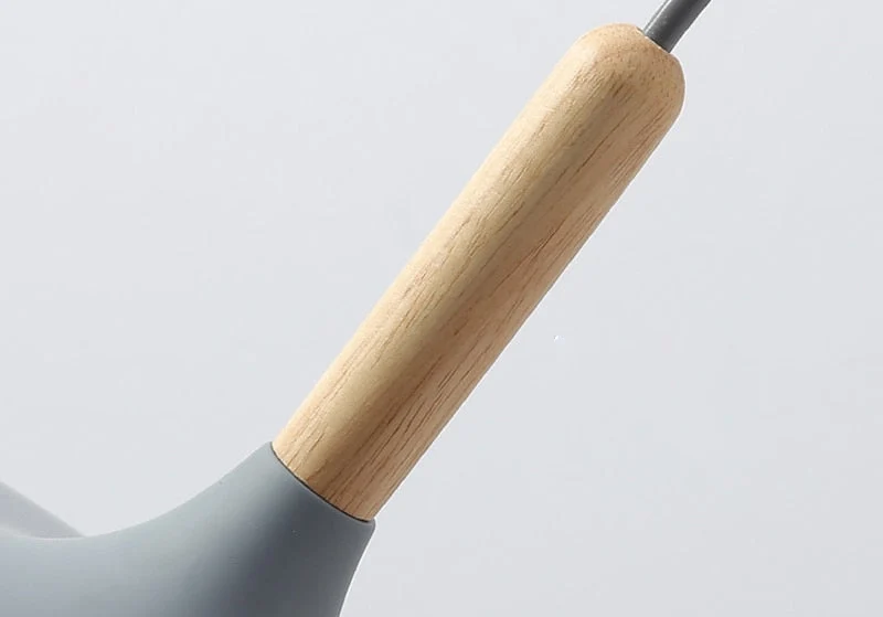 Euroselle Soft Pastel Pendant Lights In Metal And Wood