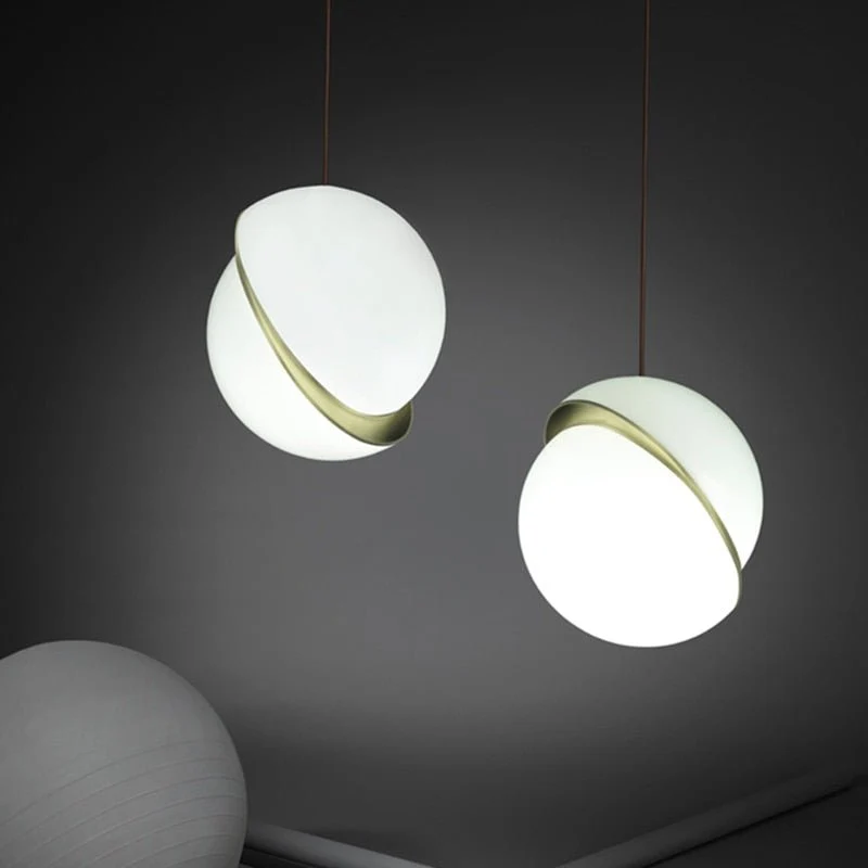 Euroselle Spherical Pendant Light Fixture For Modern Interiors
