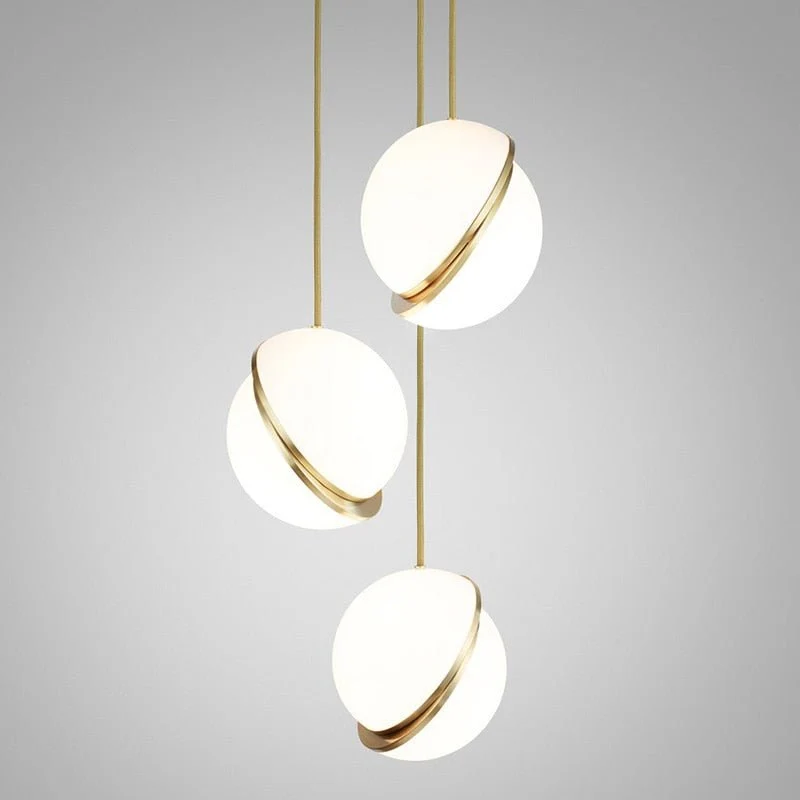 Euroselle Spherical Pendant Light Fixture For Modern Interiors