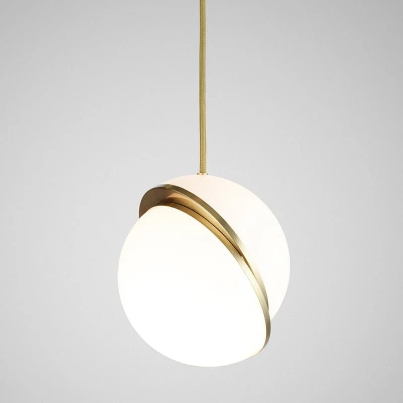 Euroselle Spherical Pendant Light Fixture For Modern Interiors