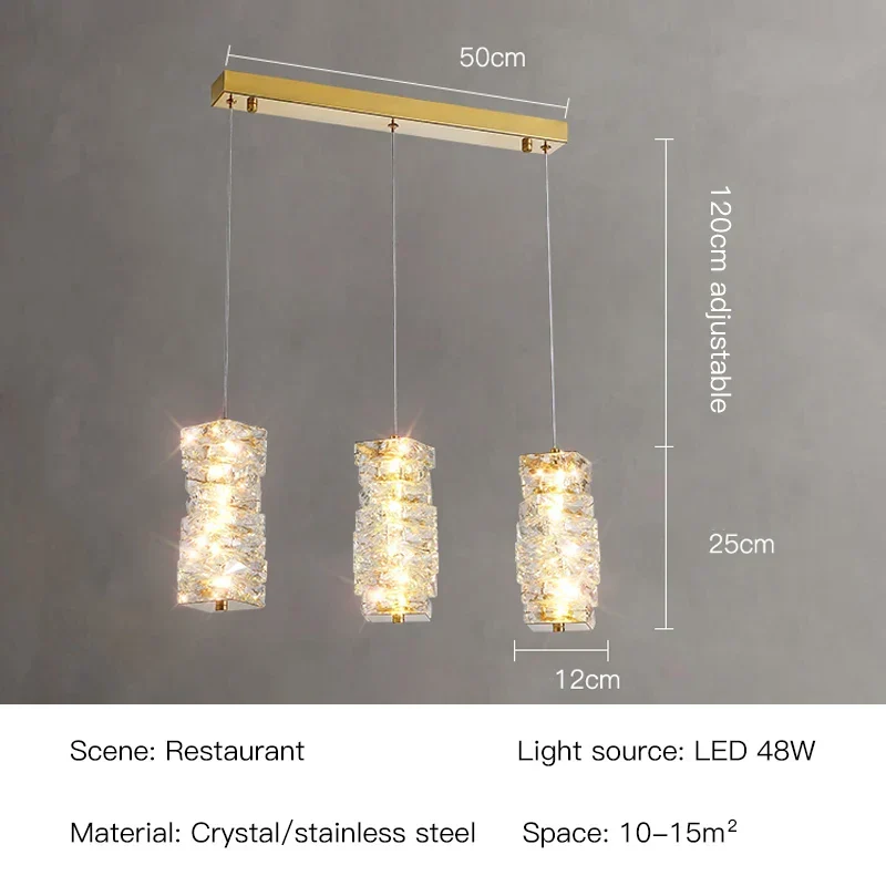 Surrey Pendants By Euroselle Crystal Wrapped Lampshades Retro Modern Lighting