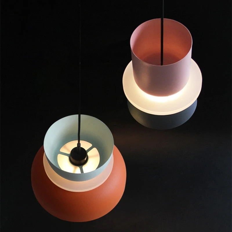Saturn Halo Colorful LED Pendant Lights By Euroselle