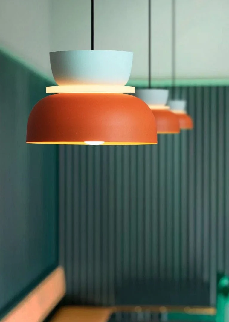 Saturn Halo Colorful LED Pendant Lights By Euroselle