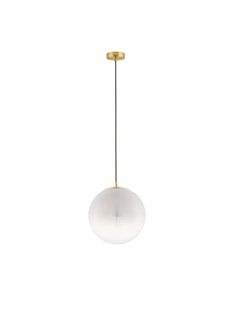 Vita Pendelleuchte E27 Gold, Weiß
