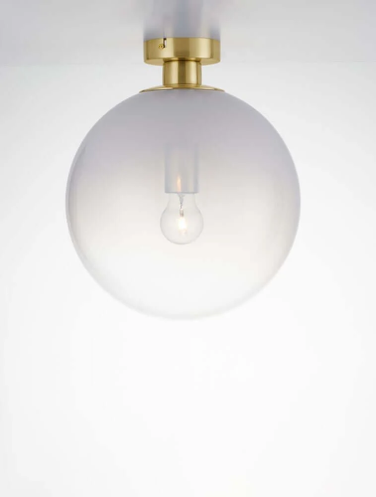 Vita Deckenleuchte E27 Gold, Weiß