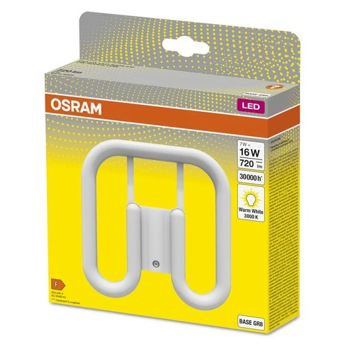 OSRAM DULUX LED-Lampe SQ16 EM, 7W, 720lm, 3000K , Warmweiß