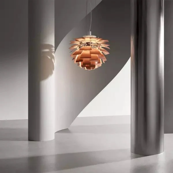 Aurique Artichoke Pendant Light Sculptural LED By Euroselle