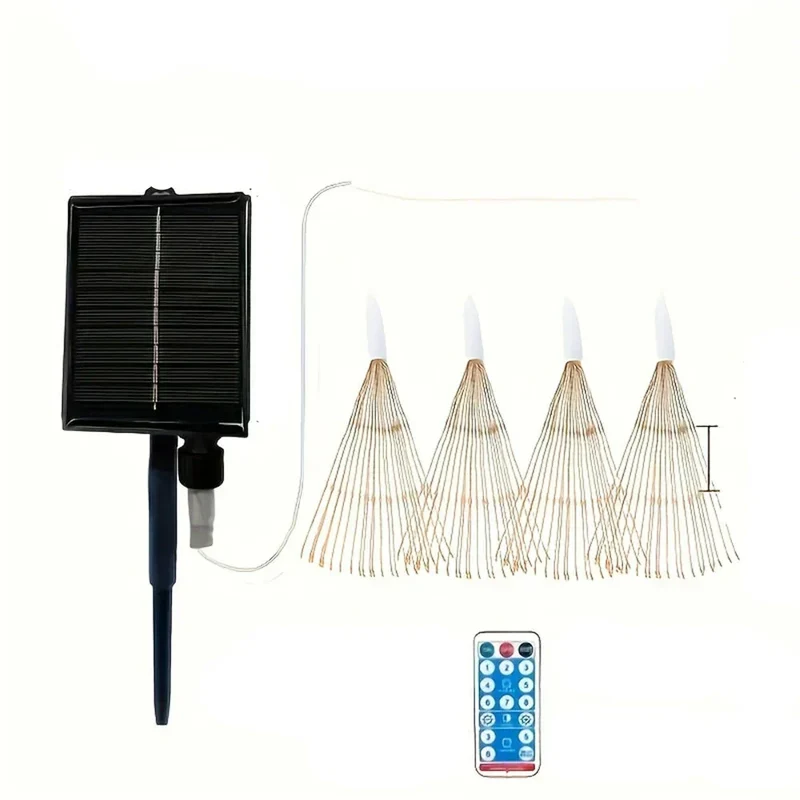 NebulaGlow Hanging Solar Fireworks Lamp By Euroselle