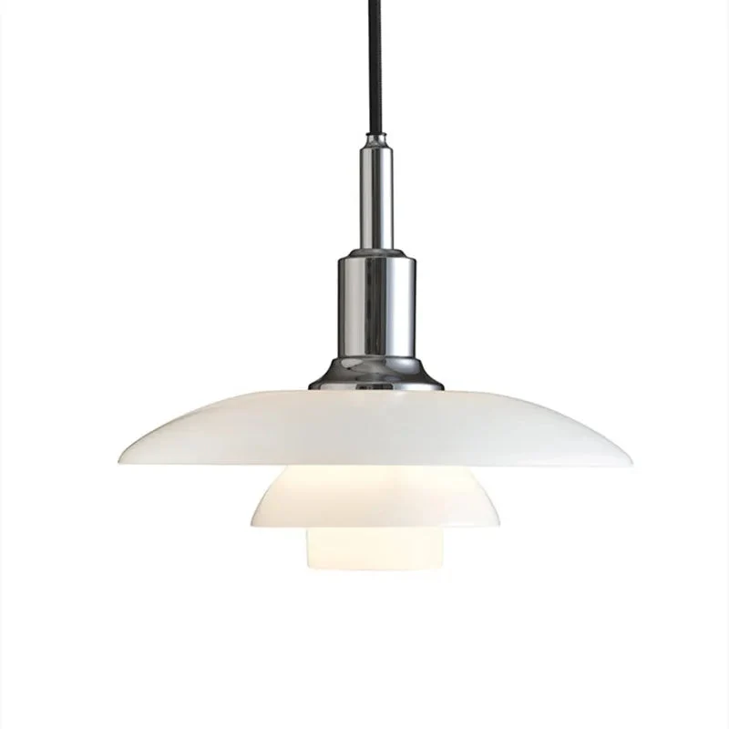 Luminara Adjustable Chrome Pendant Light Metal 30cm E27 Euroselle
