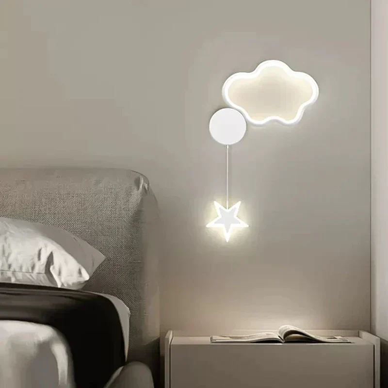 Dreamscape Cloud Star Moon Wall Light Lamp By Euroselle