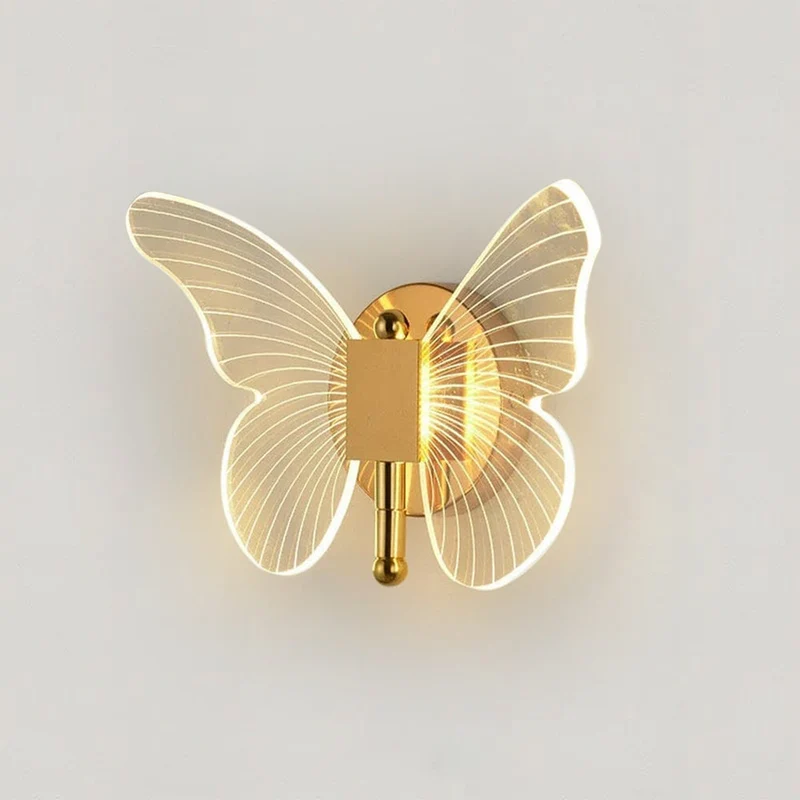 Euroselle Butterfly LED Wall Lamp For Home And Office Decor