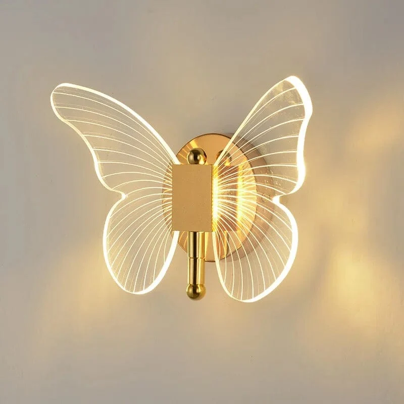 Euroselle Butterfly LED Wall Lamp For Home And Office Decor