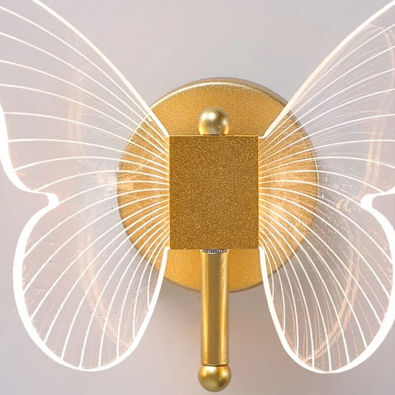 Euroselle Butterfly LED Wall Lamp For Home And Office Decor