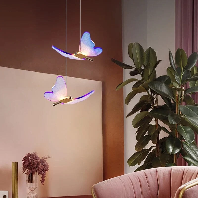 Euroselle Butterfly LED Wall Lamp For Home And Office Decor