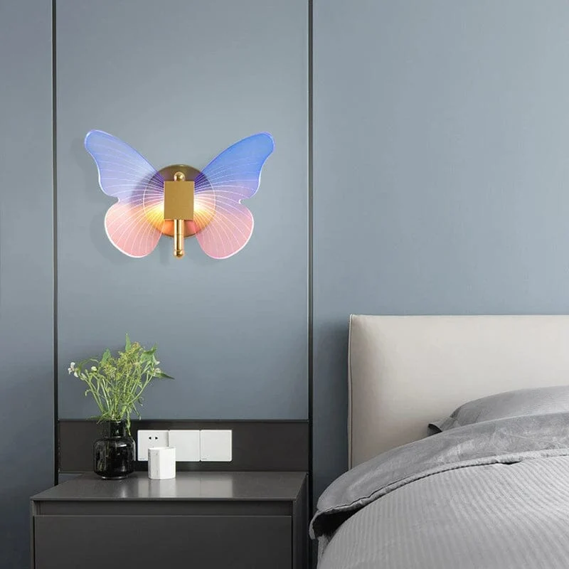 Euroselle Butterfly LED Wall Lamp For Home And Office Decor