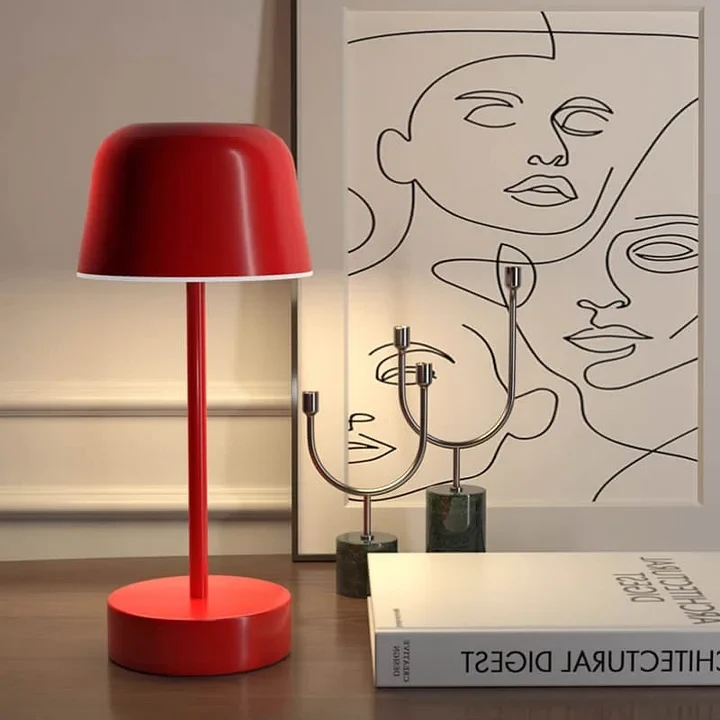 Prisma Pulse Flare Lamp With Sleek Metal Housing And Three Light Colors Euroselle