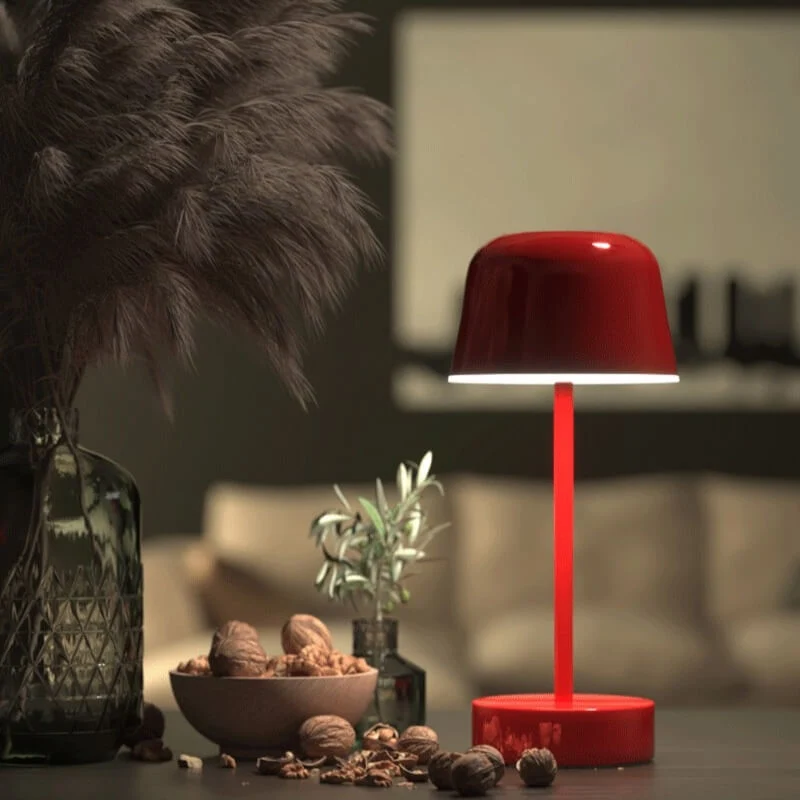 Prisma Pulse Flare Lamp With Sleek Metal Housing And Three Light Colors Euroselle
