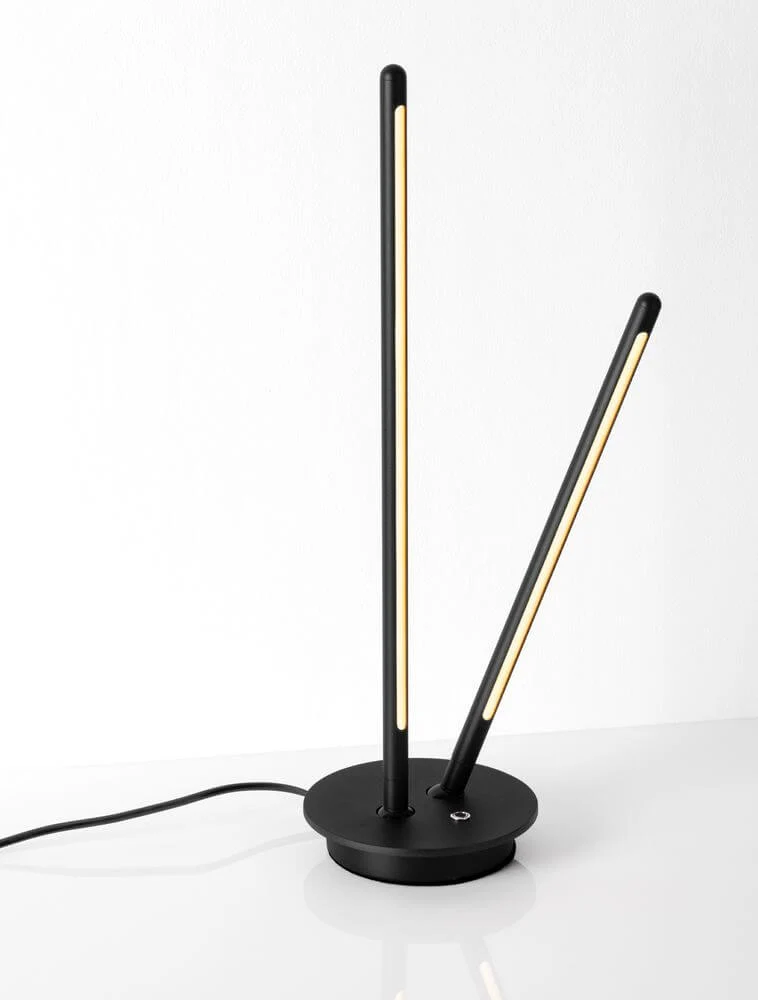Intec LED Tischleuchte 2-flammig Ø 15cm 3000K