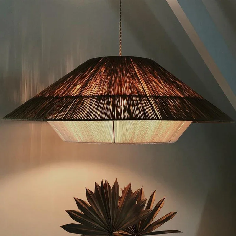 Selina Rattan Wabi Sabi Pendant Lights By Euroselle