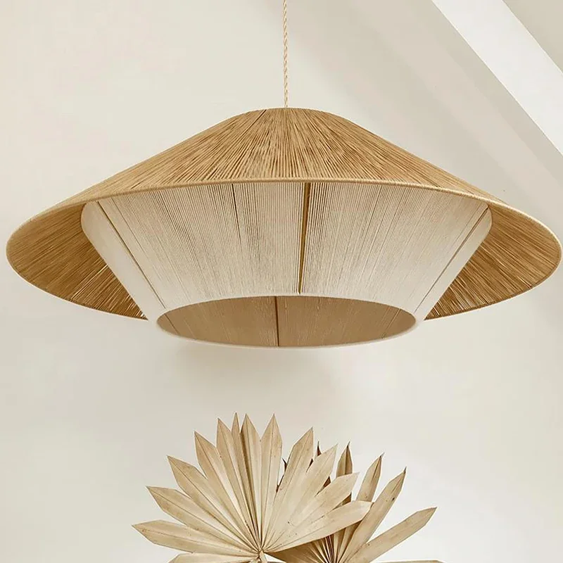 Selina Rattan Wabi Sabi Pendant Lights By Euroselle