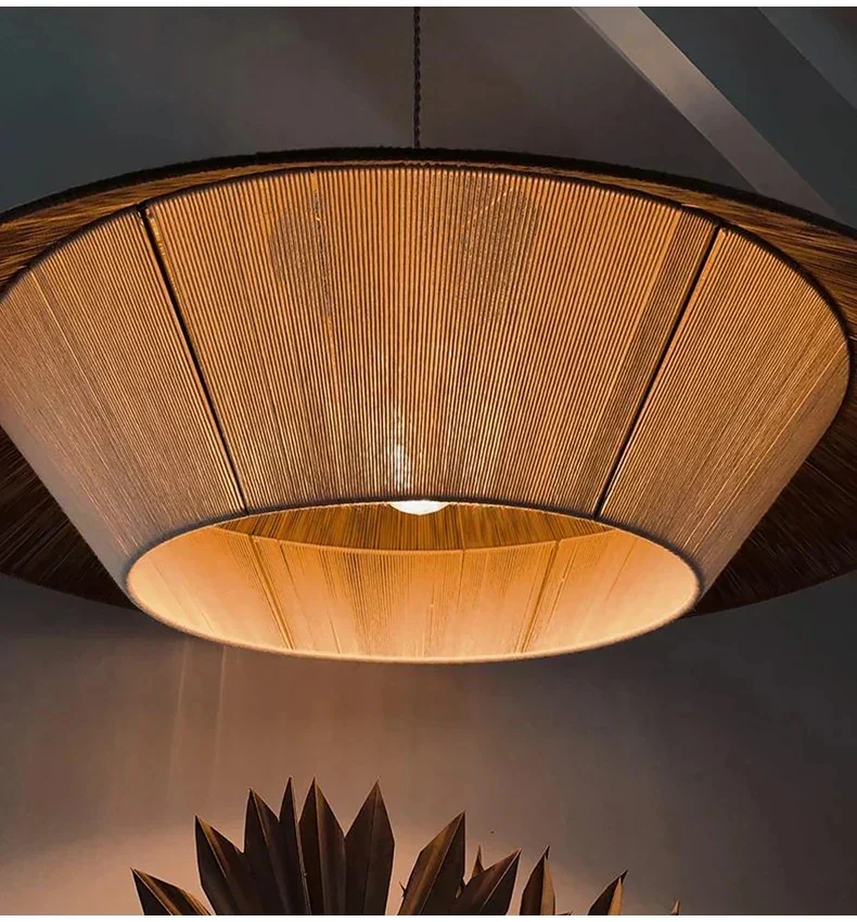 Selina Rattan Wabi Sabi Pendant Lights By Euroselle