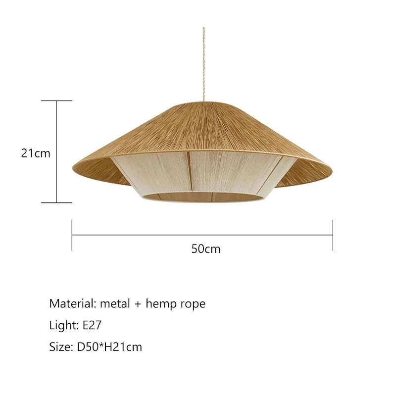 Selina Rattan Wabi Sabi Pendant Lights By Euroselle