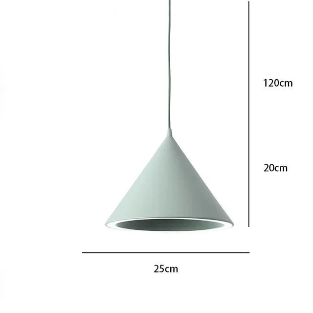 Nora Pendant Lamp Collection By Euroselle Aluminum Finish