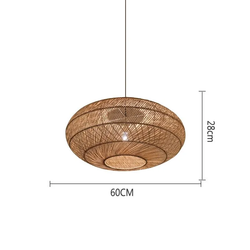 Sakura Rattan Pendant Lights For Home Decor By Euroselle