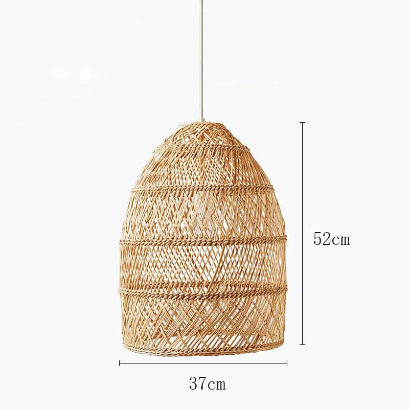 Sakura Rattan Pendant Lights For Home Decor By Euroselle