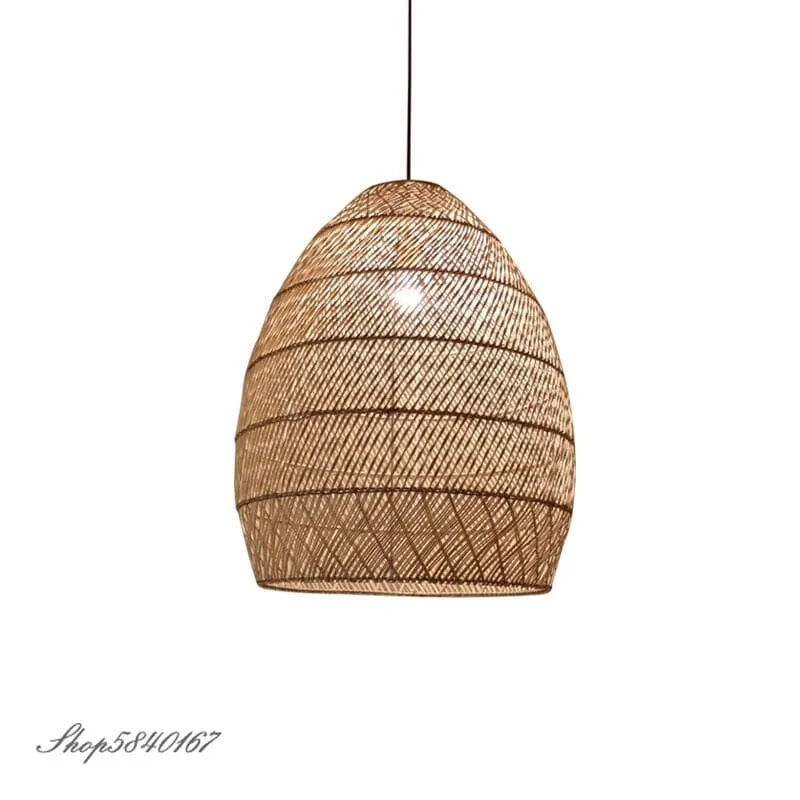 Sakura Rattan Pendant Lights For Home Decor By Euroselle