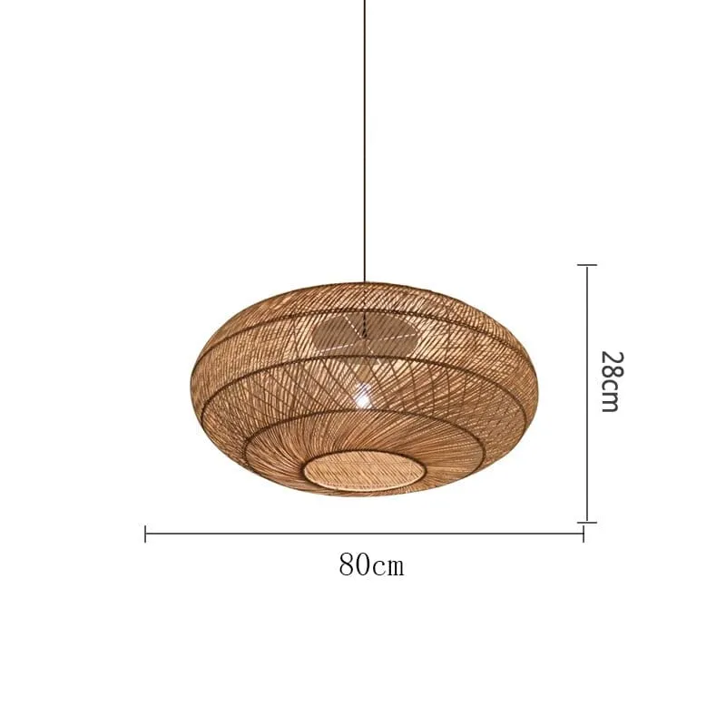 Sakura Rattan Pendant Lights For Home Decor By Euroselle