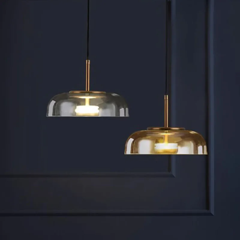 CrystalShine Elegant LED Glass Pendant Lamp Euroselle