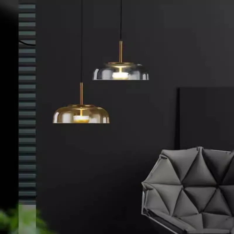 CrystalShine Elegant LED Glass Pendant Lamp Euroselle