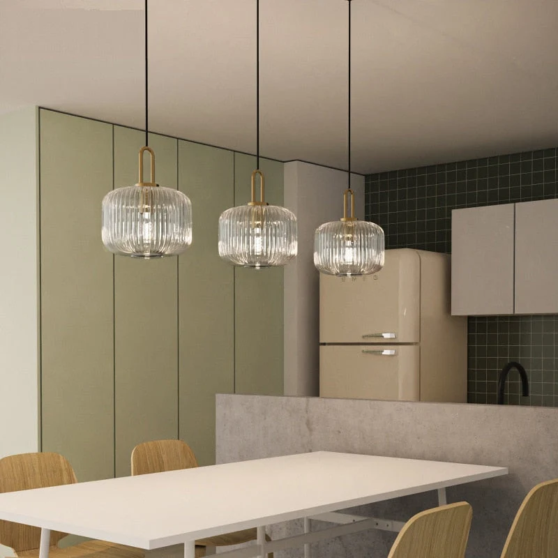 Toni Vintage Art Deco Glass Pendant Lights By Euroselle