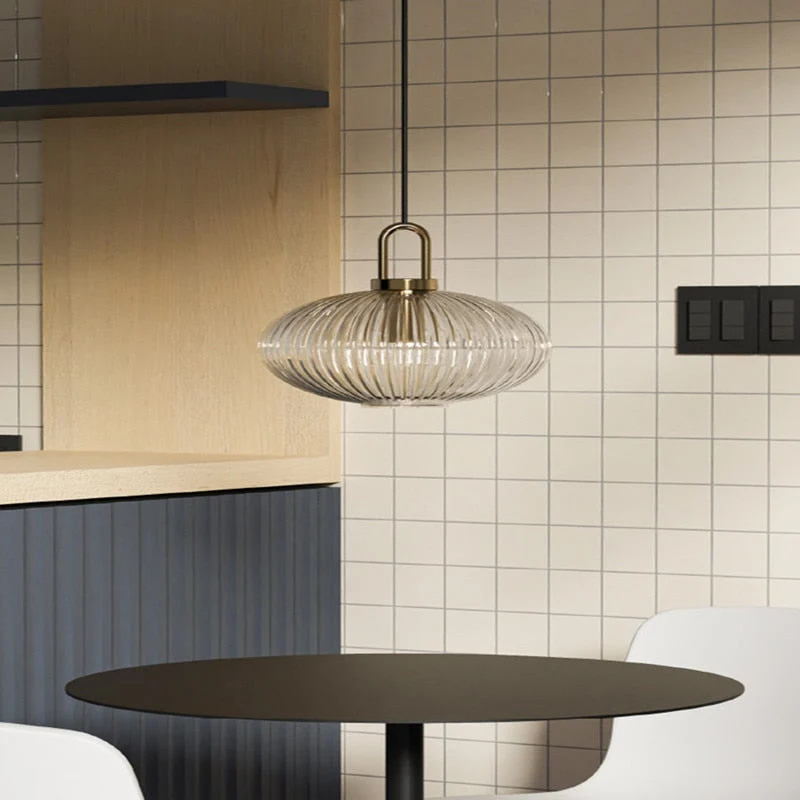 Toni Vintage Art Deco Glass Pendant Lights By Euroselle
