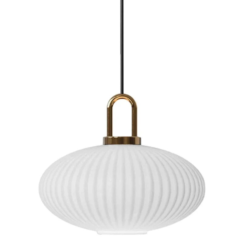 Toni Vintage Art Deco Glass Pendant Lights By Euroselle