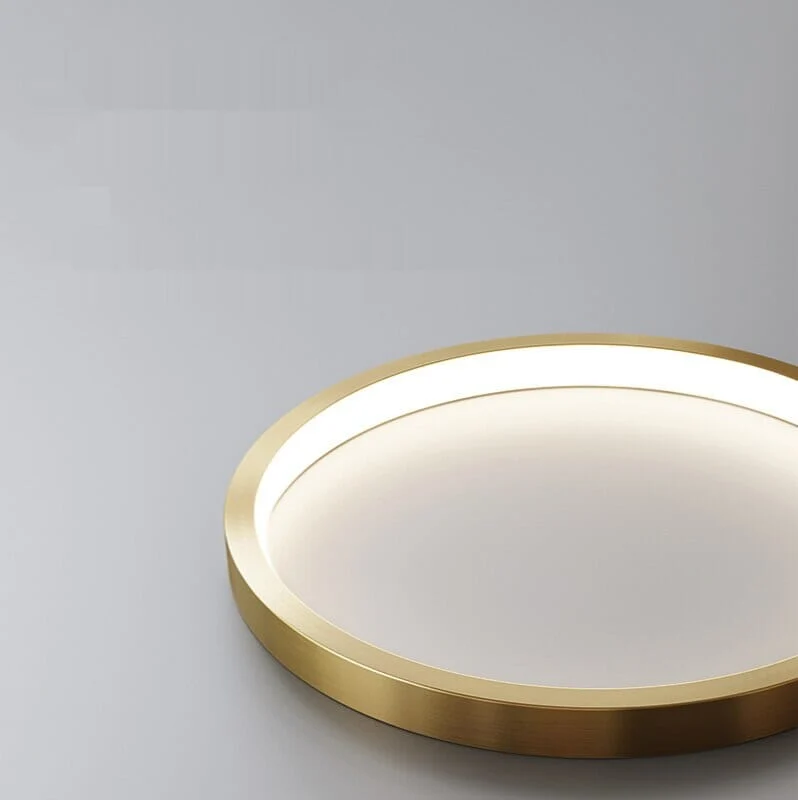 Euroselle Modern Gold Ring Pendant Light For Living Areas