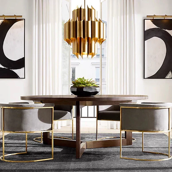 Evana Tube Pendant Lights By Euroselle Golden Glow Radiant Charm Luxurious Ambiance