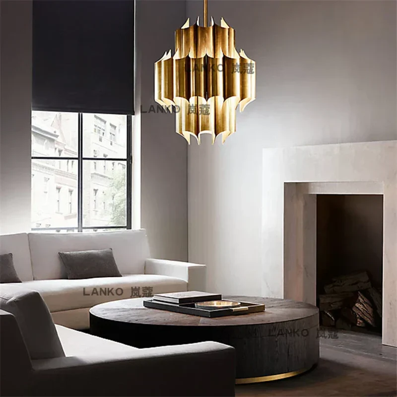 Evana Tube Pendant Lights By Euroselle Golden Glow Radiant Charm Luxurious Ambiance