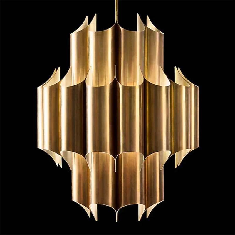 Evana Tube Pendant Lights By Euroselle Golden Glow Radiant Charm Luxurious Ambiance