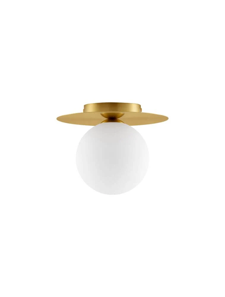 Indigo Deckenleuchte Gold, Weiß