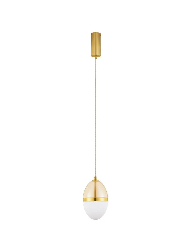 Egna Pendelleuchte Oval 3000K Gold