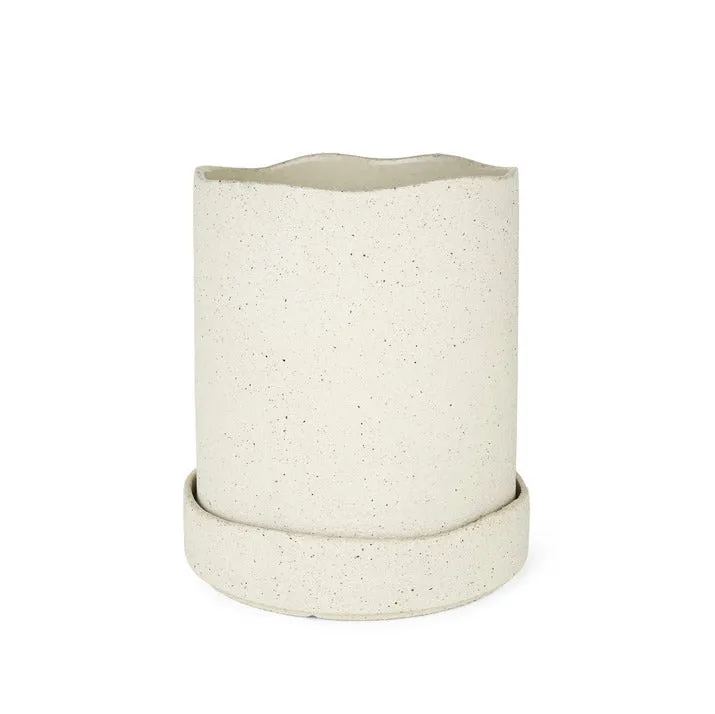 Blumentopf Uneru Pot Off-White - ferm Living
